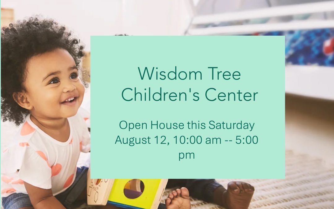 Wisdom Tree Children’s Center Open House 8/12