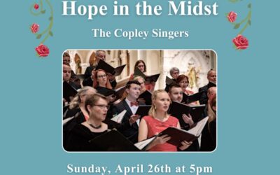 Copley Singers: Hope in the Midst, April 26
