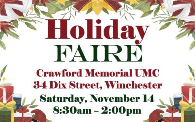 Holiday Fair, Nov. 14, 2026