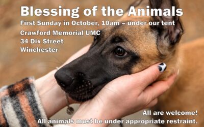 Blessing of the Animals, Oct. 4