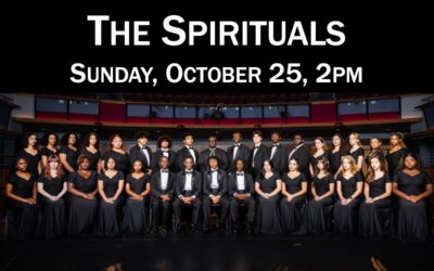 BAA Spirituals Ensemble Concert at Crawford, Oct 25